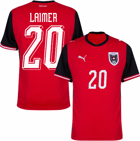 Austria Home Laimer 20 Jersey 2026-2027