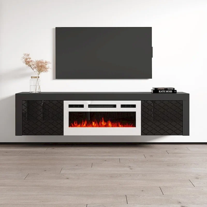 Dia WH-EF Electric Fireplace 71  TV Stand