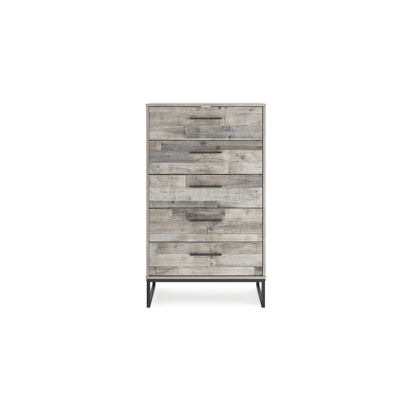 Neilsville Whitewash Chest of Drawers
