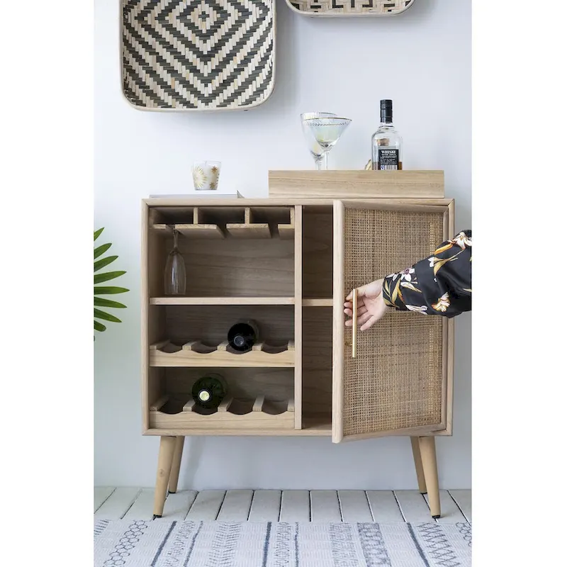 Home Natural Wine Cabinet