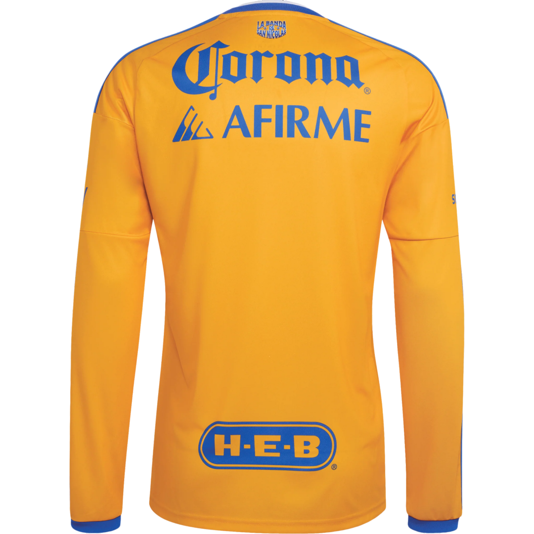 Tigres UANL Home Long Sleeve Jersey 2026/27