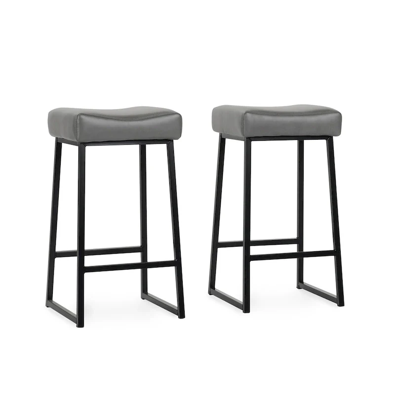 Amber 26 Counter Stool Smokey Grey - Height 26