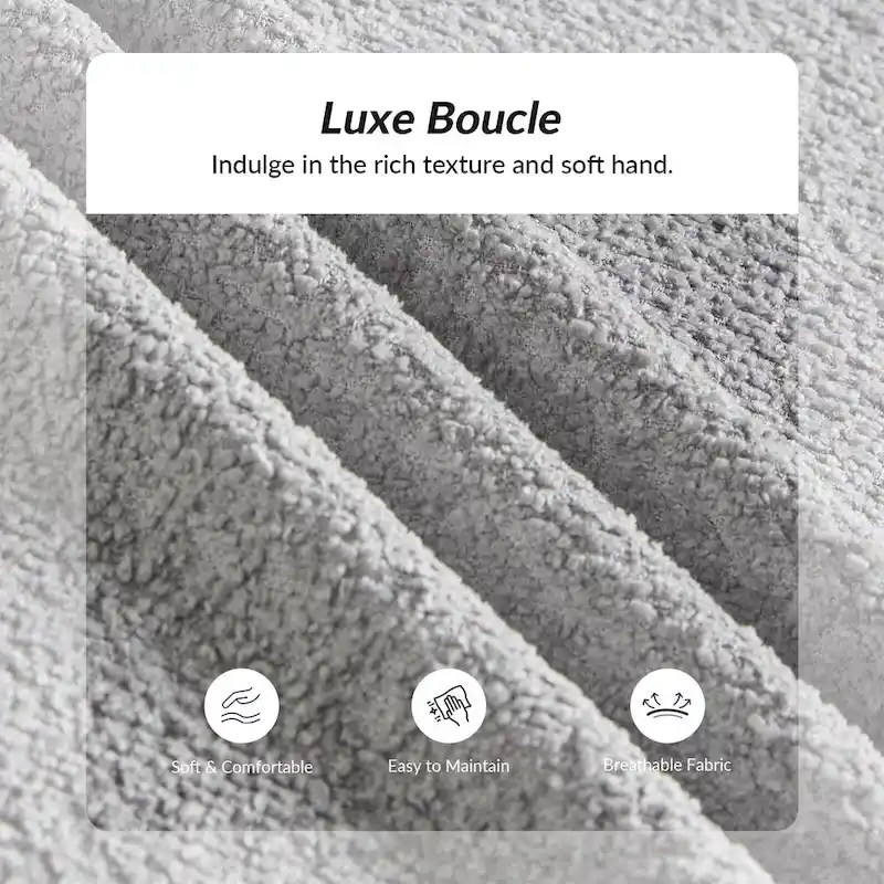 Volkhard 80.5 Modern Slipcovered Sofa With Removable Back Cushion By HULALA HOME