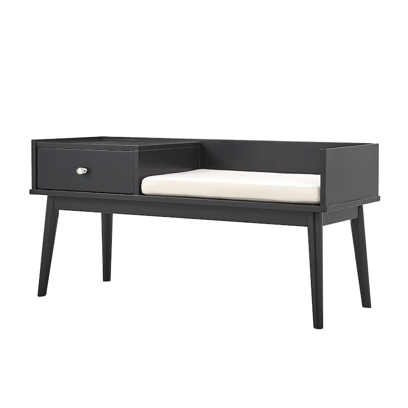 Niklas 1-drawer Cushioned Entryway Bench iNSPIRE Q Modern