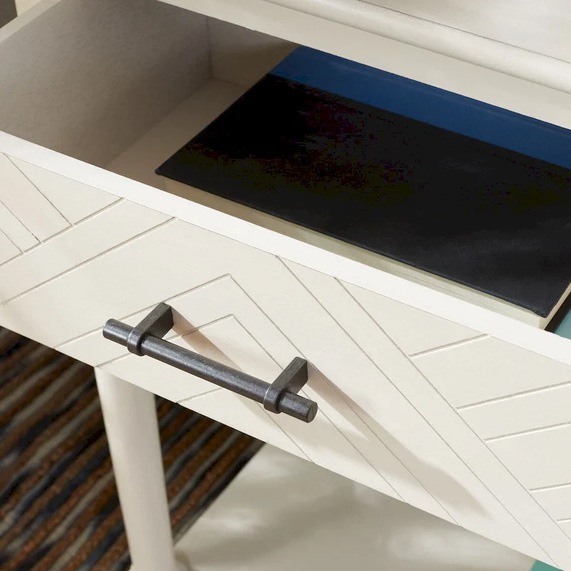 SAFAVIEH Eryka 2-Drawer Console Table - 35.5  W x 13  L x 29.5  H - 36Wx13Dx30H