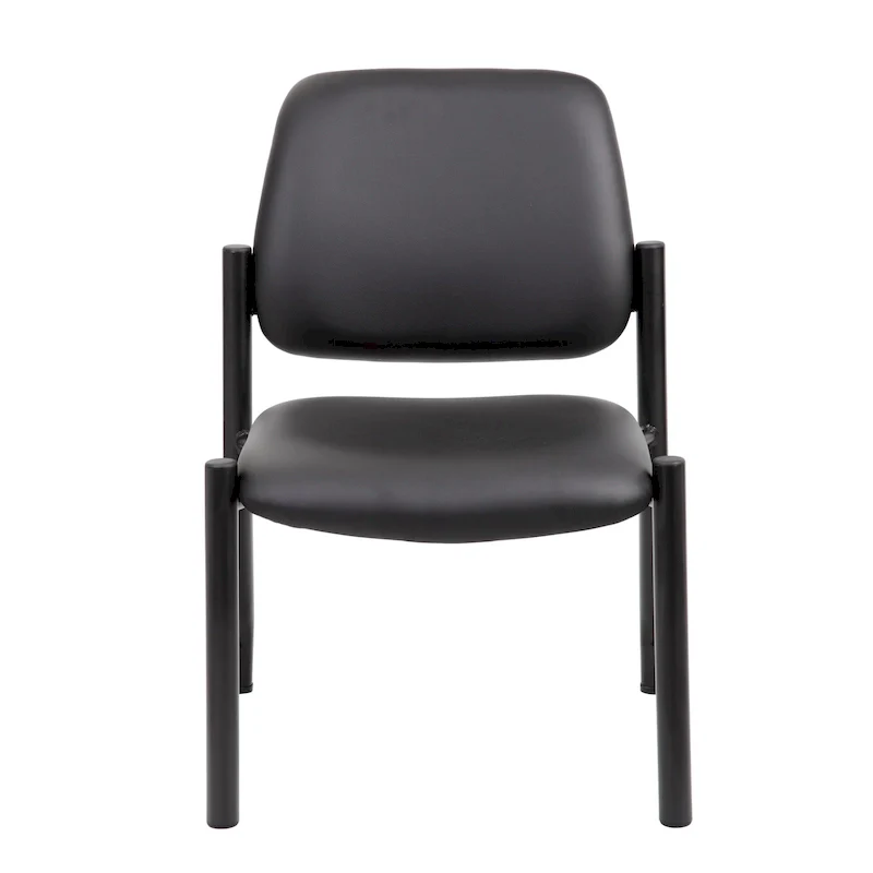 Black / Beige / Grey Mid Back Chair – Armless & Fixed Arm, 300–500 lbs