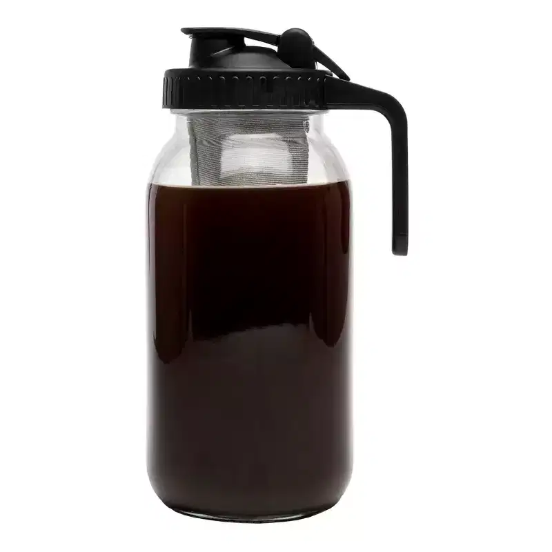Primula 64oz Cold Brew Mason Jar Black