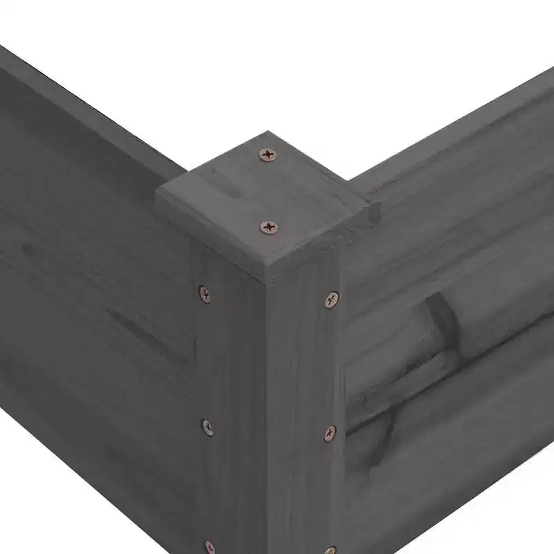 vidaXL Garden Raised Bed Strawberry Planter Vegetable Herb Bed Solid Wood Fir