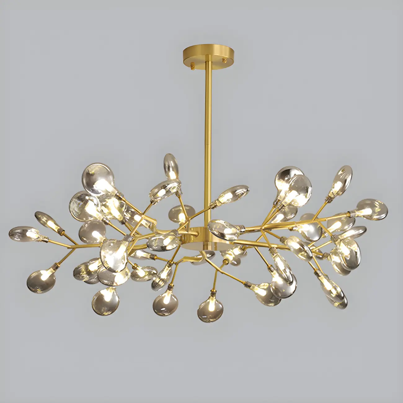 Modern Gold Metal Fireflies Island Pendant Light