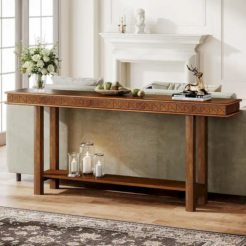 70.9 Inches Long Console Sofa Table for Living Room