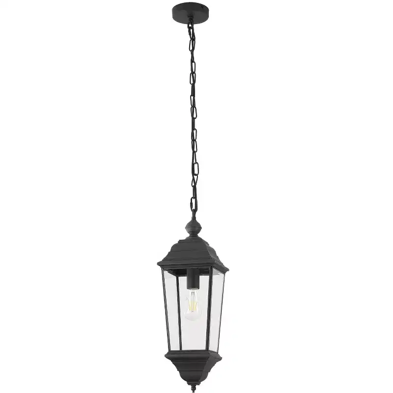 Teri 7 Outdoor Pendant - PLT4083 - Black - Safavieh