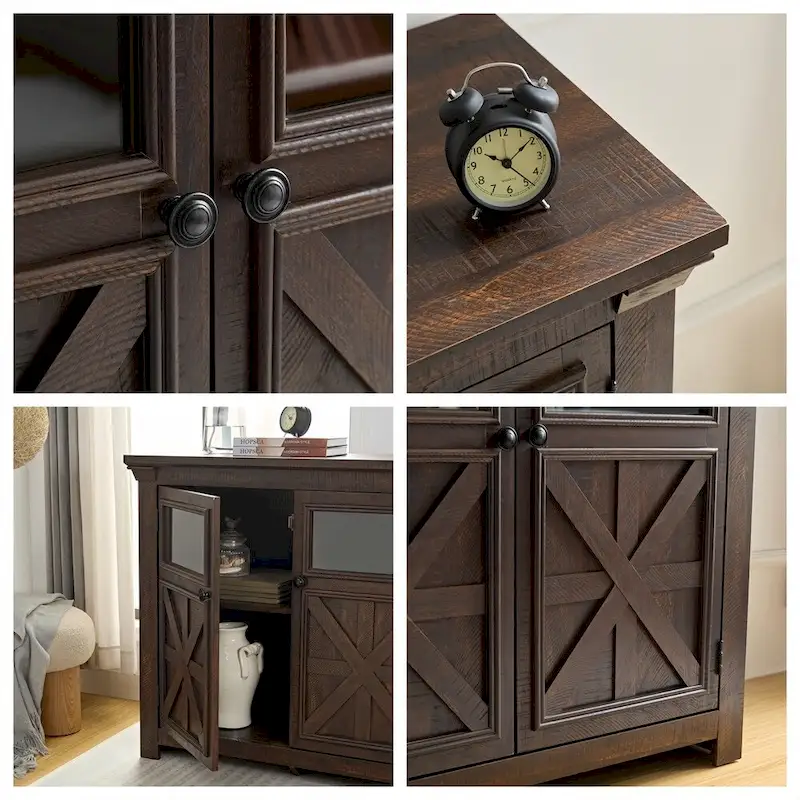 Large Buffet Sideboard Cabinet Bar Wine Cabinet