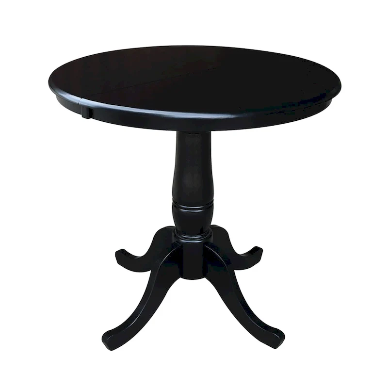 36 Round Extension Dining Table With 4 San Remo Chairs
