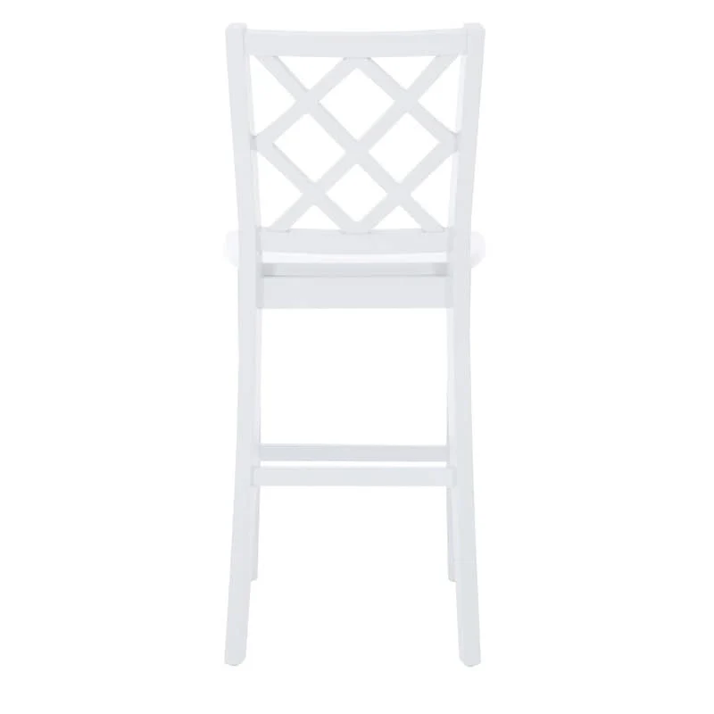 Counter Height Bar Stool with X-Back Design