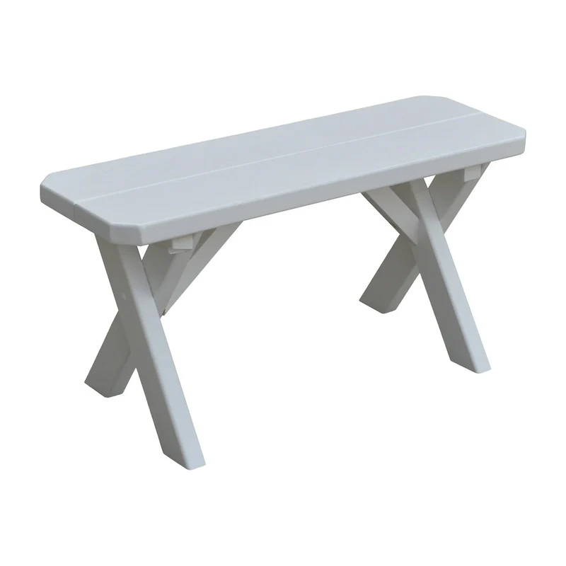 Pine 3' Crossleg Bench