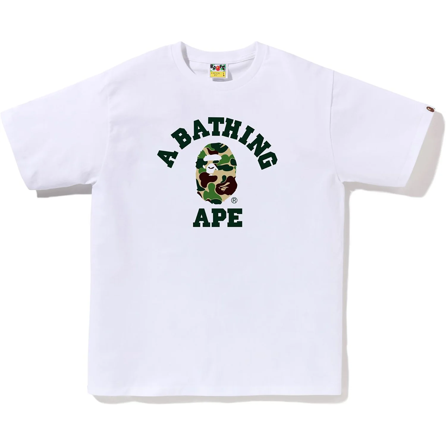 ABC CAMO COLLEGE TEE MENS