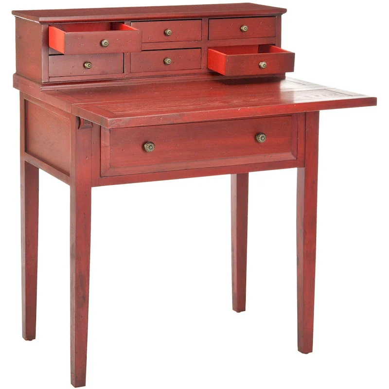 SAFAVIEH Gerly 7-Drawer Fold Down Desk
