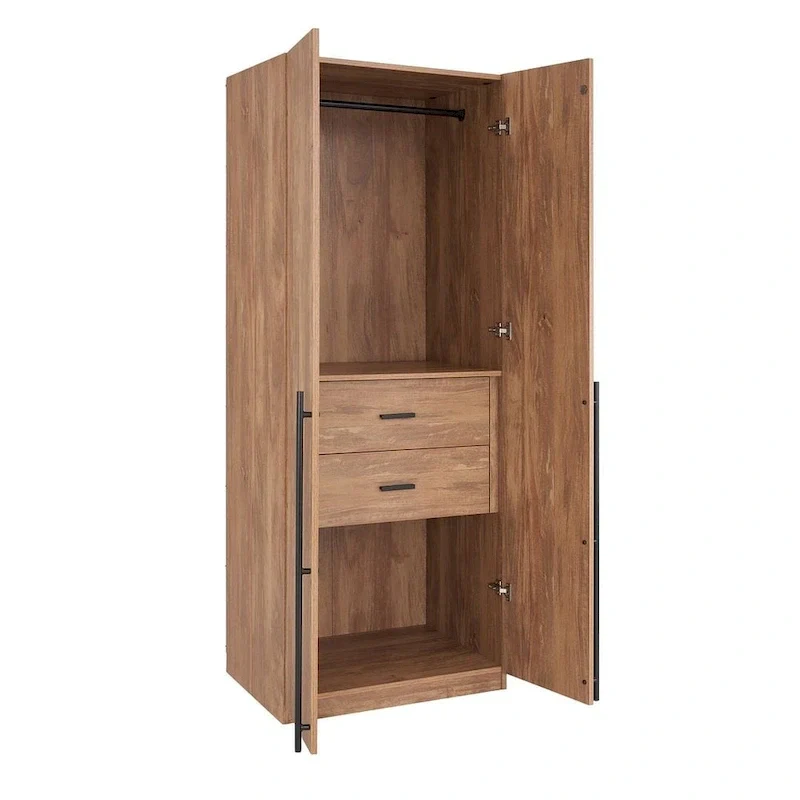 Freestanding Wardrobe Closet Armoire