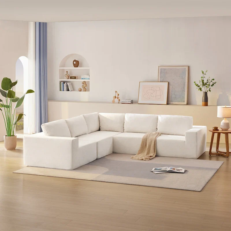Modular L Shaped Sectional Sofa