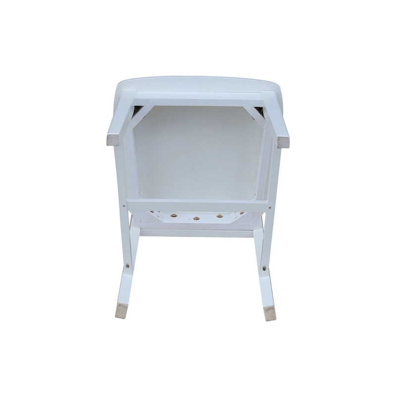 Solid Wood Mission Dining Side Chairs, Set of 2