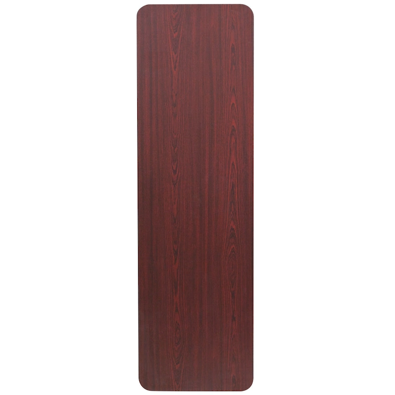 60-inch Rectangular High Pressure Laminate Folding Training Table - 60D x 18W x 30H