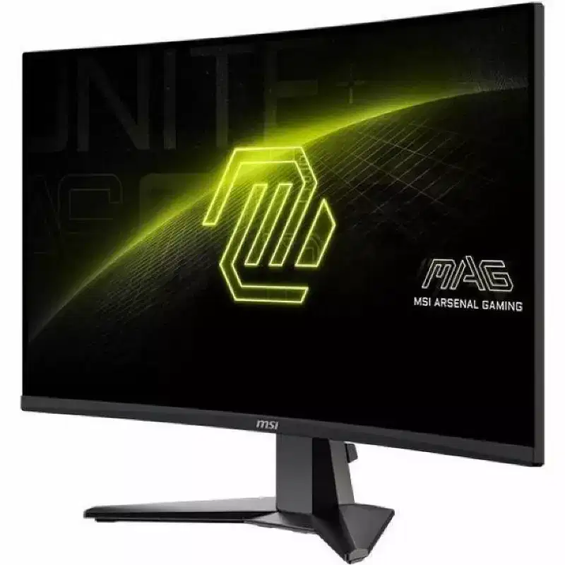MSI MAG 27CQ6F 27 Class WQHD Curved Screen Gaming LED Monitor - 16:9 - Black - 27 Viewable - Rapid Vertical Alignment (VA) - LED Backlight