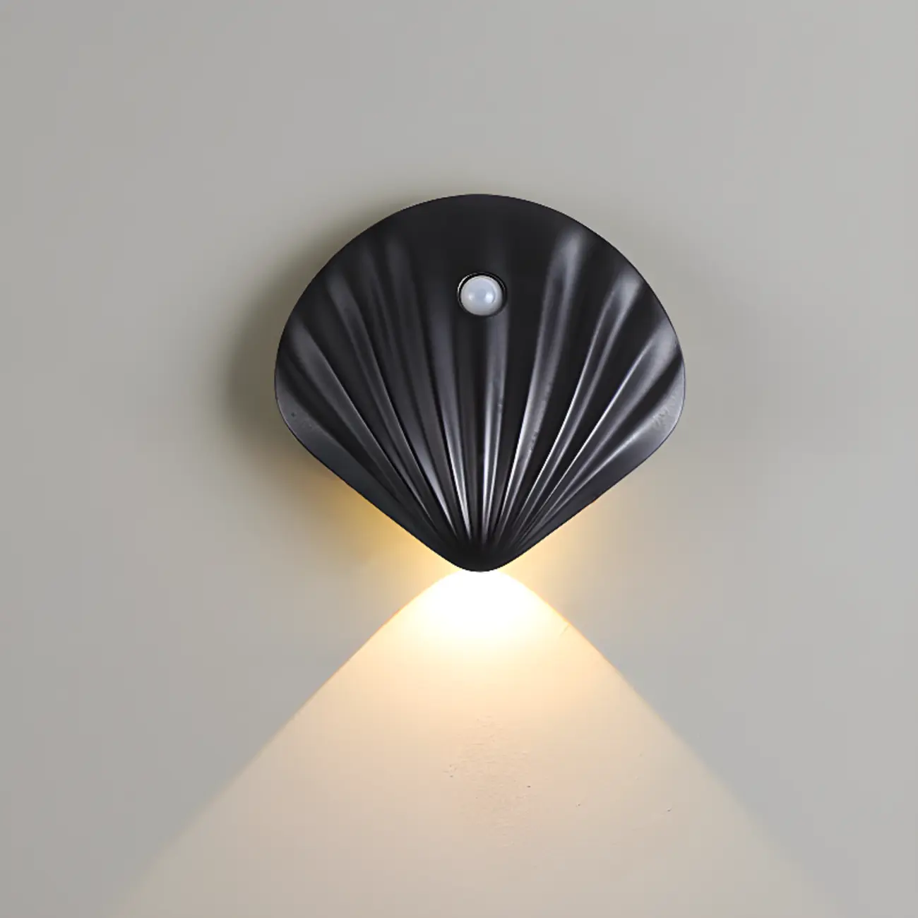 Minimalist Shell-Shape Rechargeable LED Wall Sconce