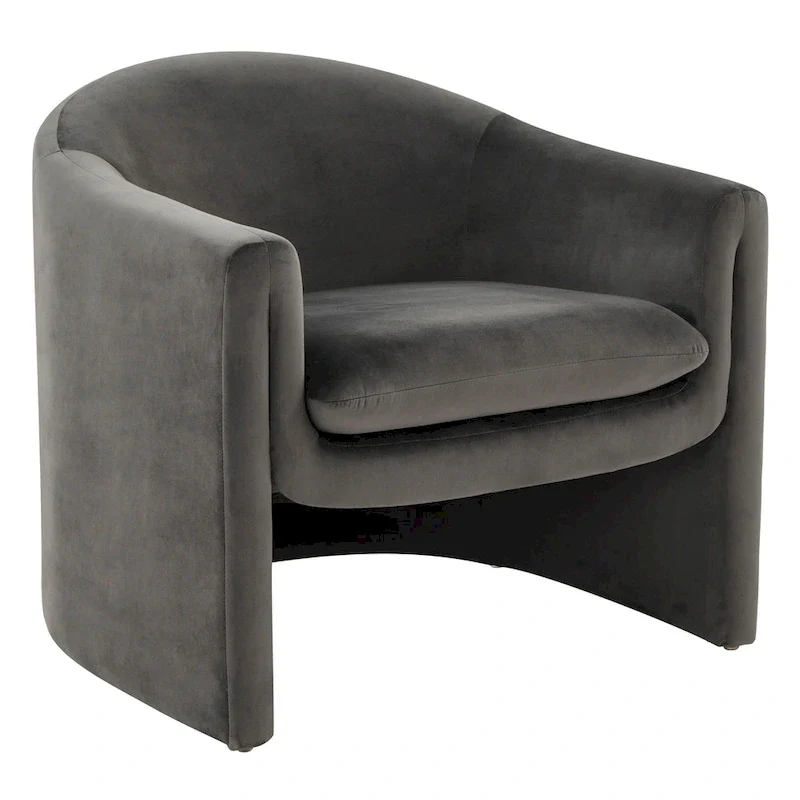 SAFAVIEH Couture Laylette Upholstered Accent Chair - 33 IN W x 31 IN D x 30 IN H