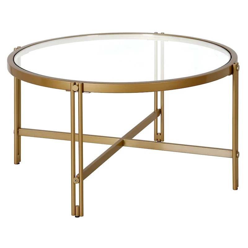 Inez 32   Wide Round Coffee Table