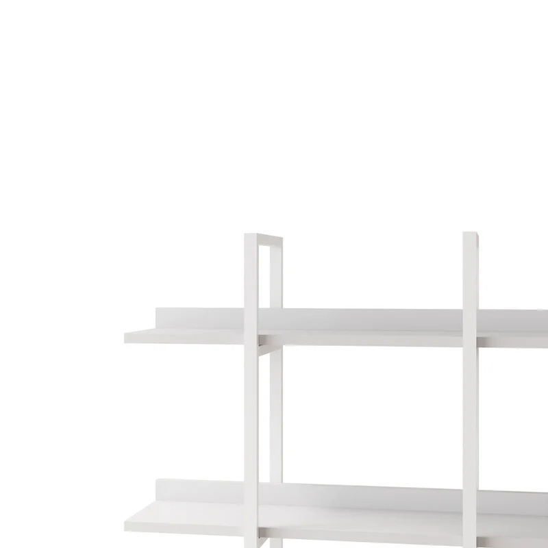 5 Tier Bookcase Home Office Open Bookshelf