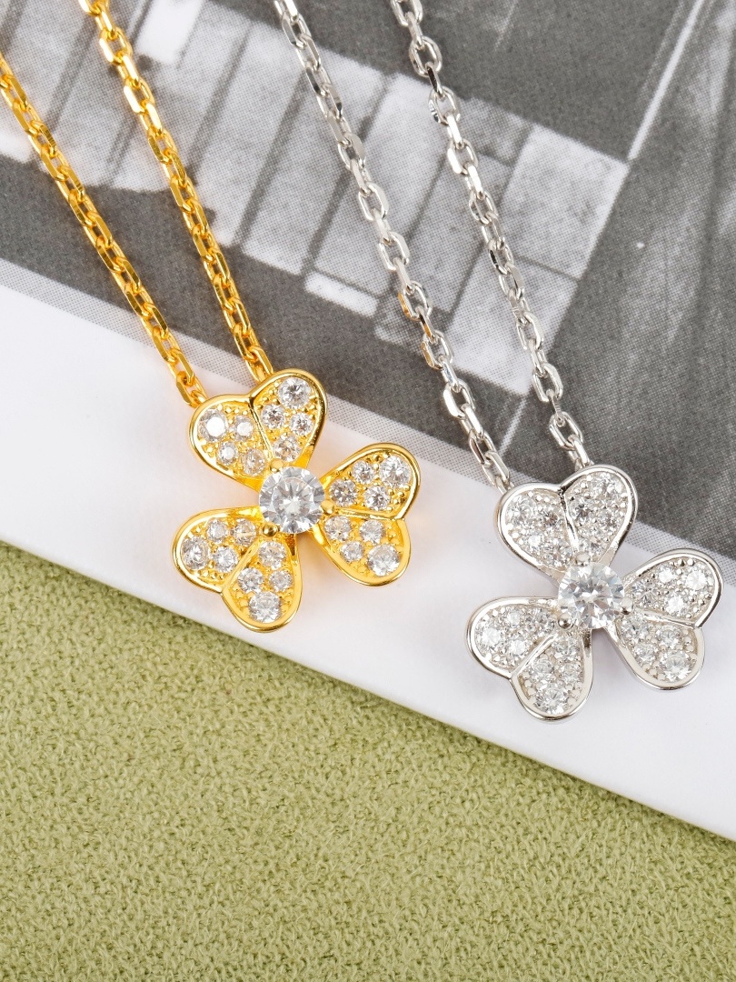 VCNS010  18K Gold Frivole pendant, mini model - ccjewelryacc