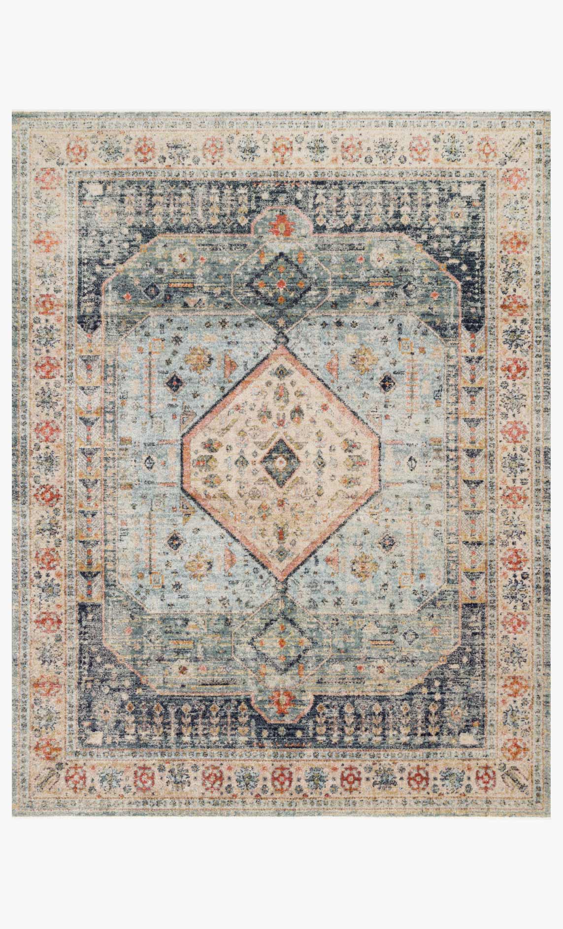Graham Blue/ Antique Ivory Rug