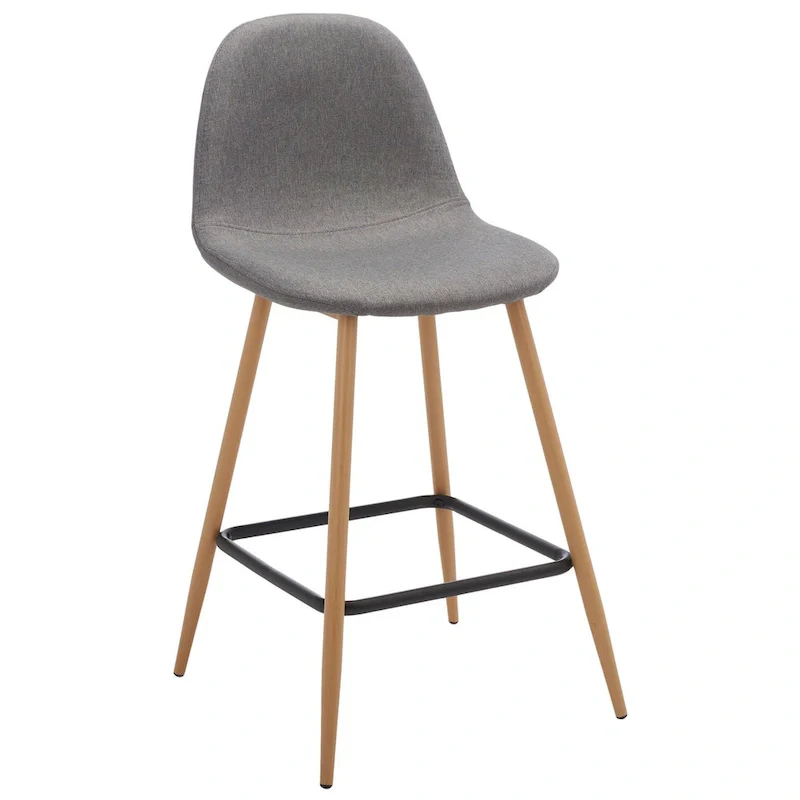 SAFAVIEH Almedia Modern 23-inch Counter Stool - 19.3 W x 16.5 L x 23 H - 19Wx17Dx35H