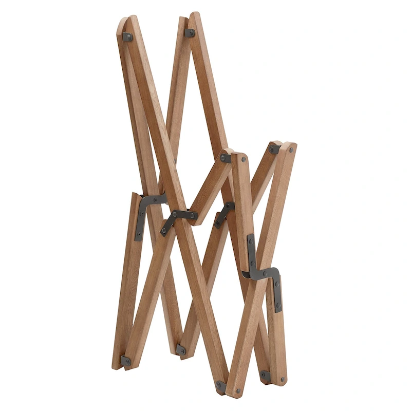 Cantu Genuine Top Grain Leather Tripolina Sling Chair by iNSPIRE Q Modern