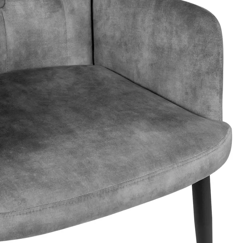 High-back Button Tufted Wingback Accent Chair