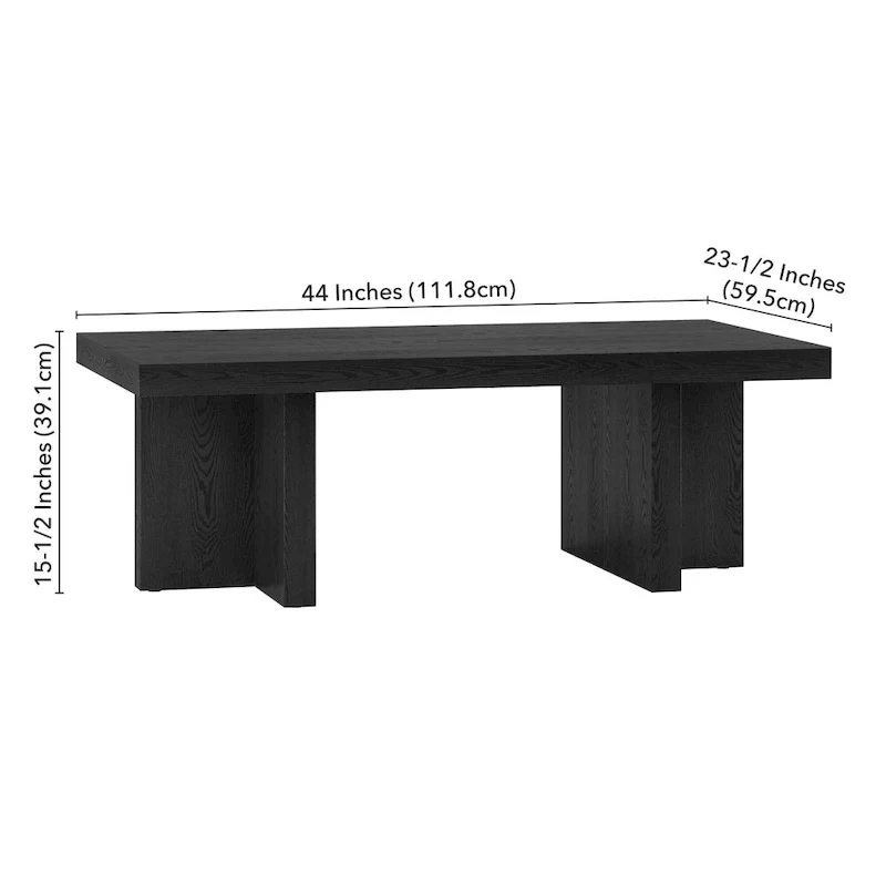 Dimitra 44  Wide Rectangular Coffee Table - 44  Wide