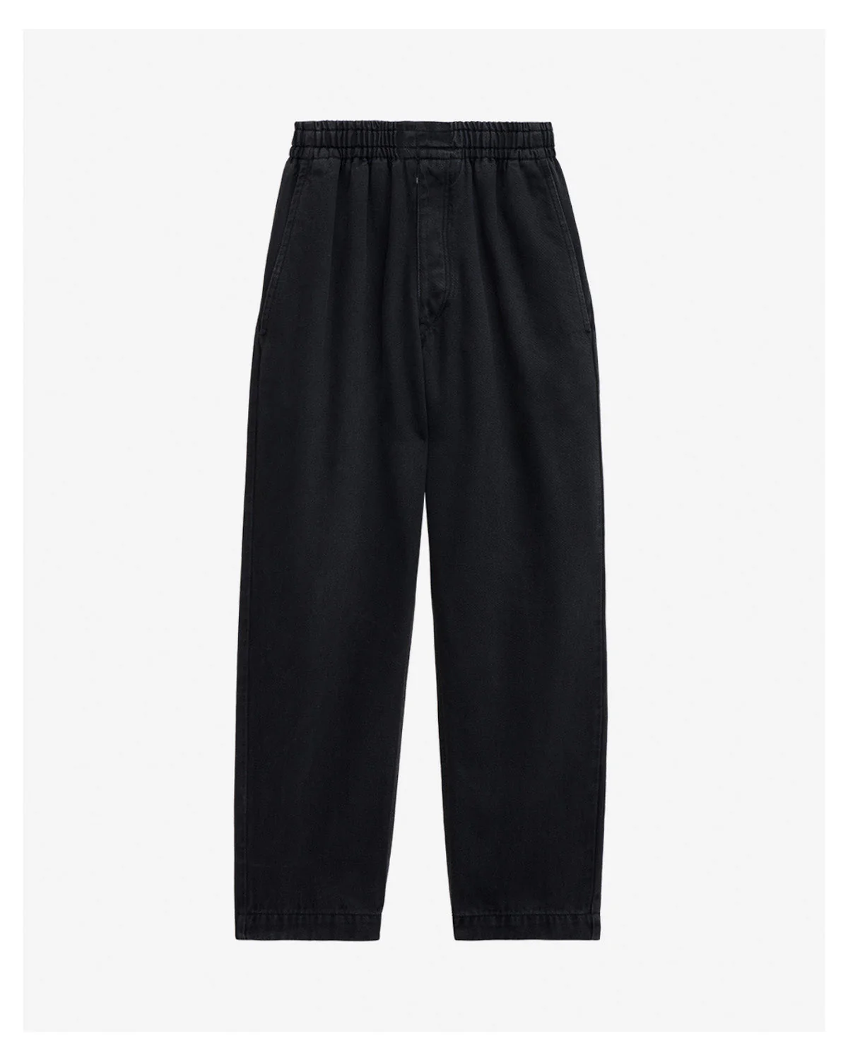 TIMEO plain-colored Lyocell pants