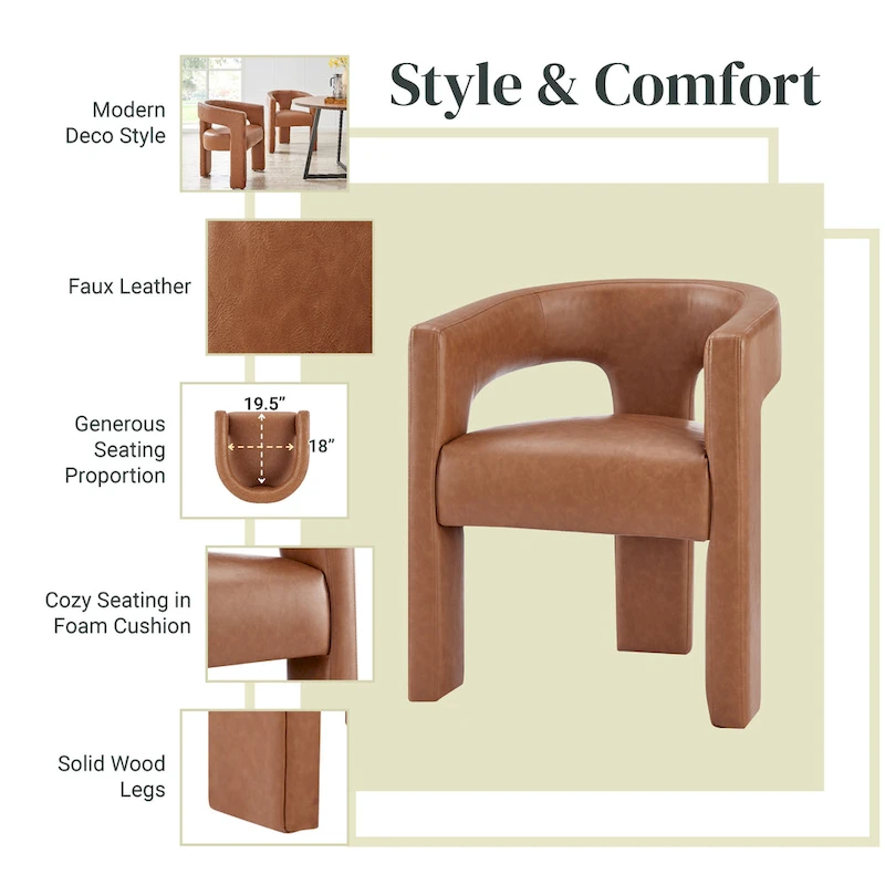 Sherlyn Dining Side Arm Chair