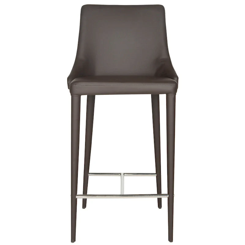 SAFAVIEH Soledad 26-inch White Counter Stool (Set of 2) - 22.9 x 18.9 x 37.4 - 23Wx19Dx37H