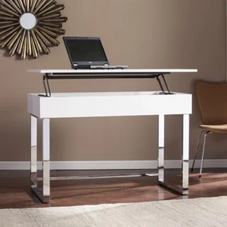 Ida White Adjustable Height Sit/Stand Desk
