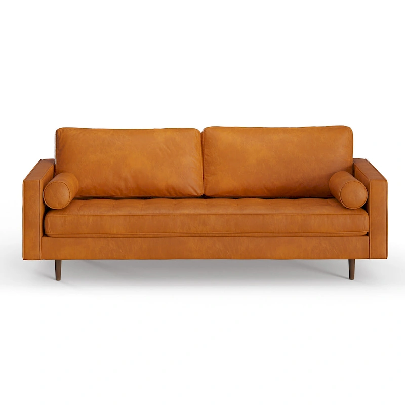 Zander Genuine Leather Sofa