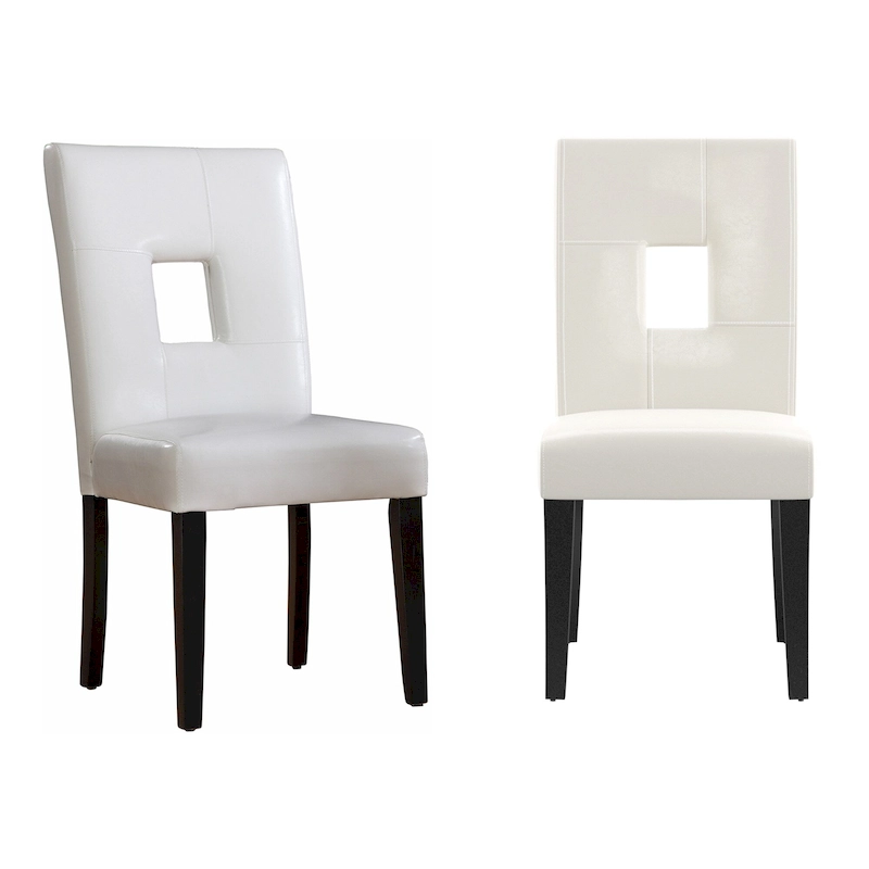 Brda Keyhole Back Dining Chairs (Set of 2)