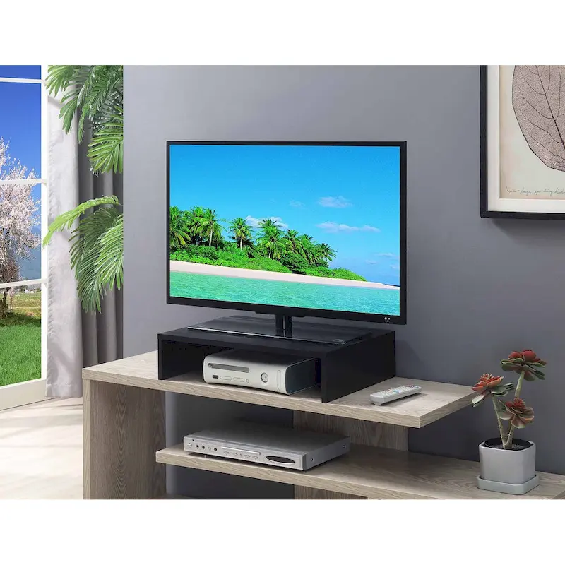 Convenient concept small TV/monitor riser, suitable for TVs up to 26 inches.