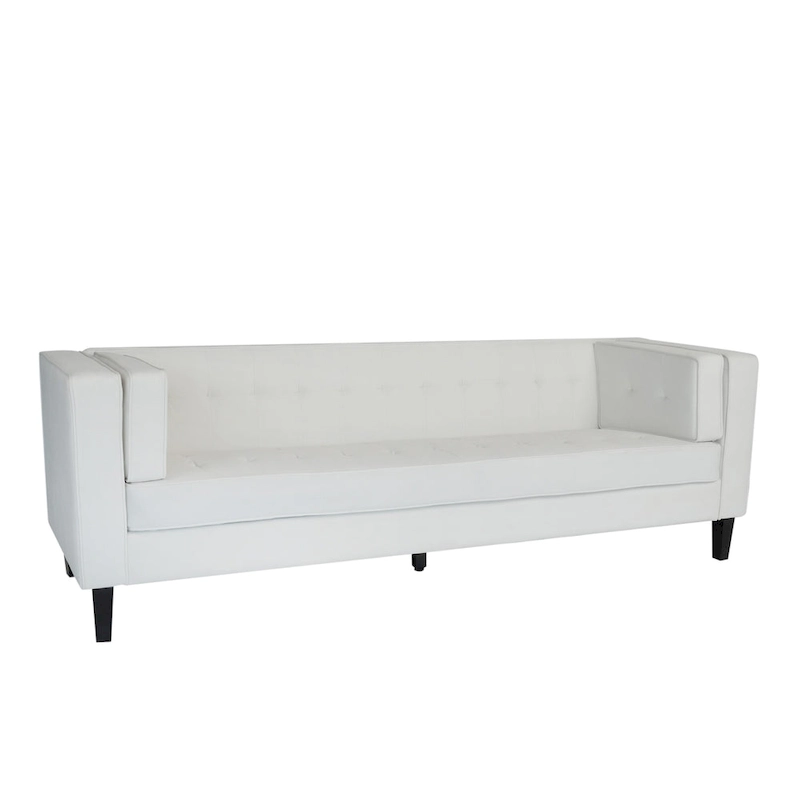 Viola Velvet Cushion 3-Seater Sofa Couch by Christopher Knight Home