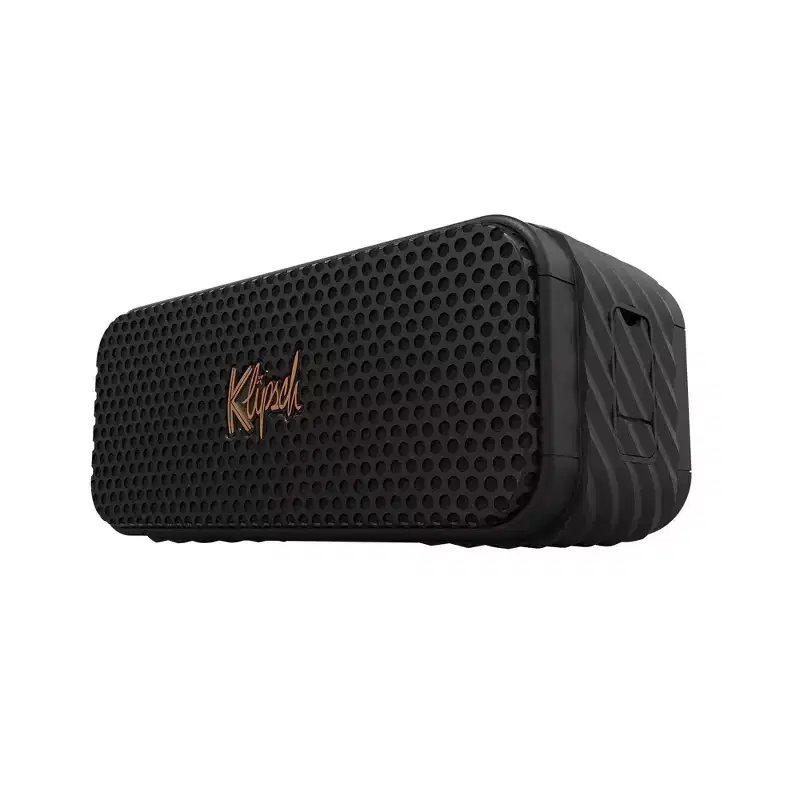 Klipsch Nashville Portable Bluetooth Speaker - Black: Waterproof, USB Rechargeable, IP67