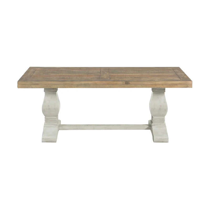 Napa 50 Solid Wood Pedestal Coffee Table
