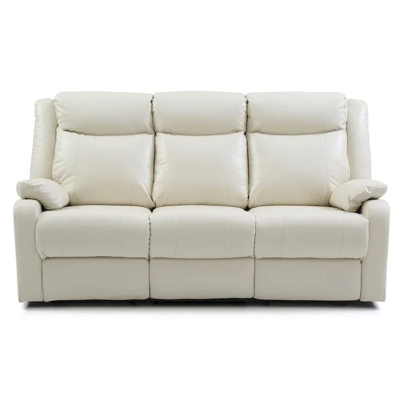 Ward Faux Leather Double Reclining Sofa