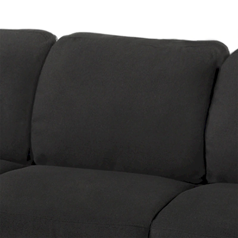 Linen Fabric 3-Seater Sofa