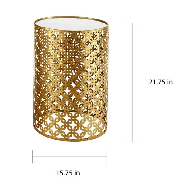 Round Gold Nesting Tables