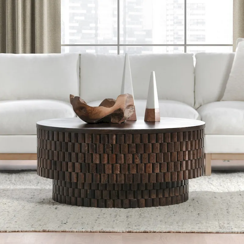 Classic Home Norwood 40 Round Coffee Table
